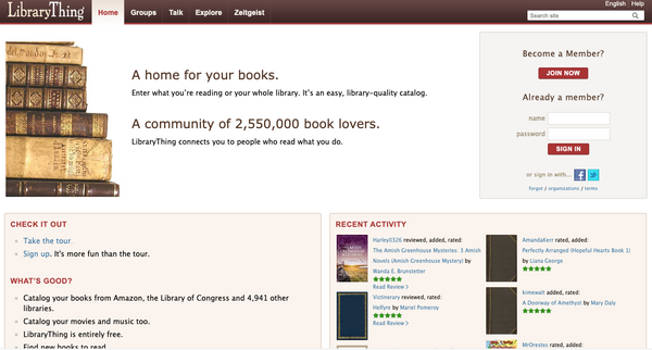 Library Thing Book Review | The Urban Writers
