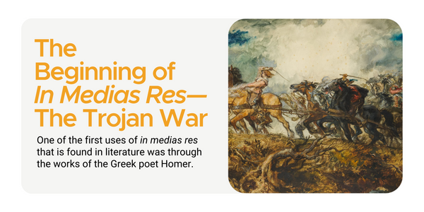 What does in medias res mean